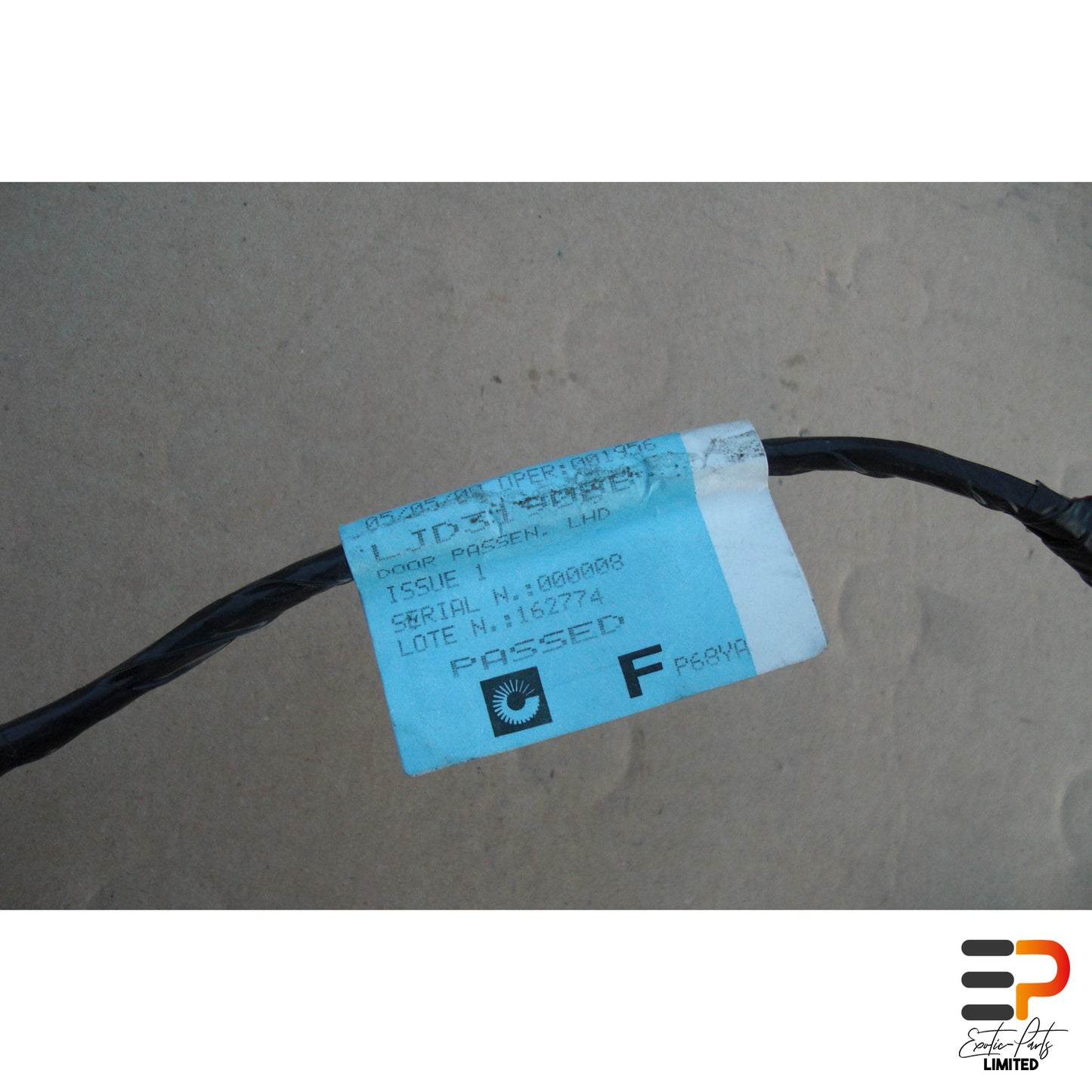 Jaguar XK8 Cabrio Wiring Harness Door LJD3190BB Right picture 1