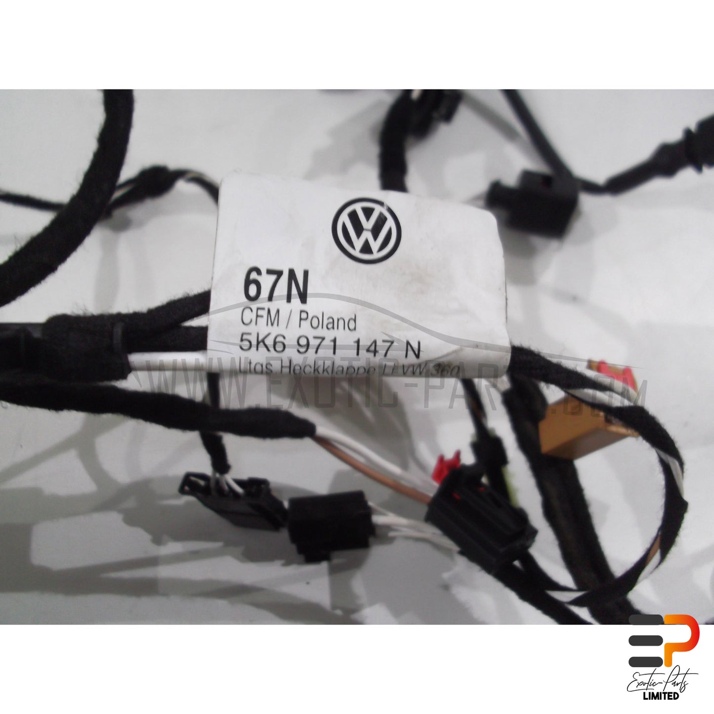 VW Golf VI Mk6 GTI 2.0 TSI Cable Harness Tailgate 5K6971147N picture 2