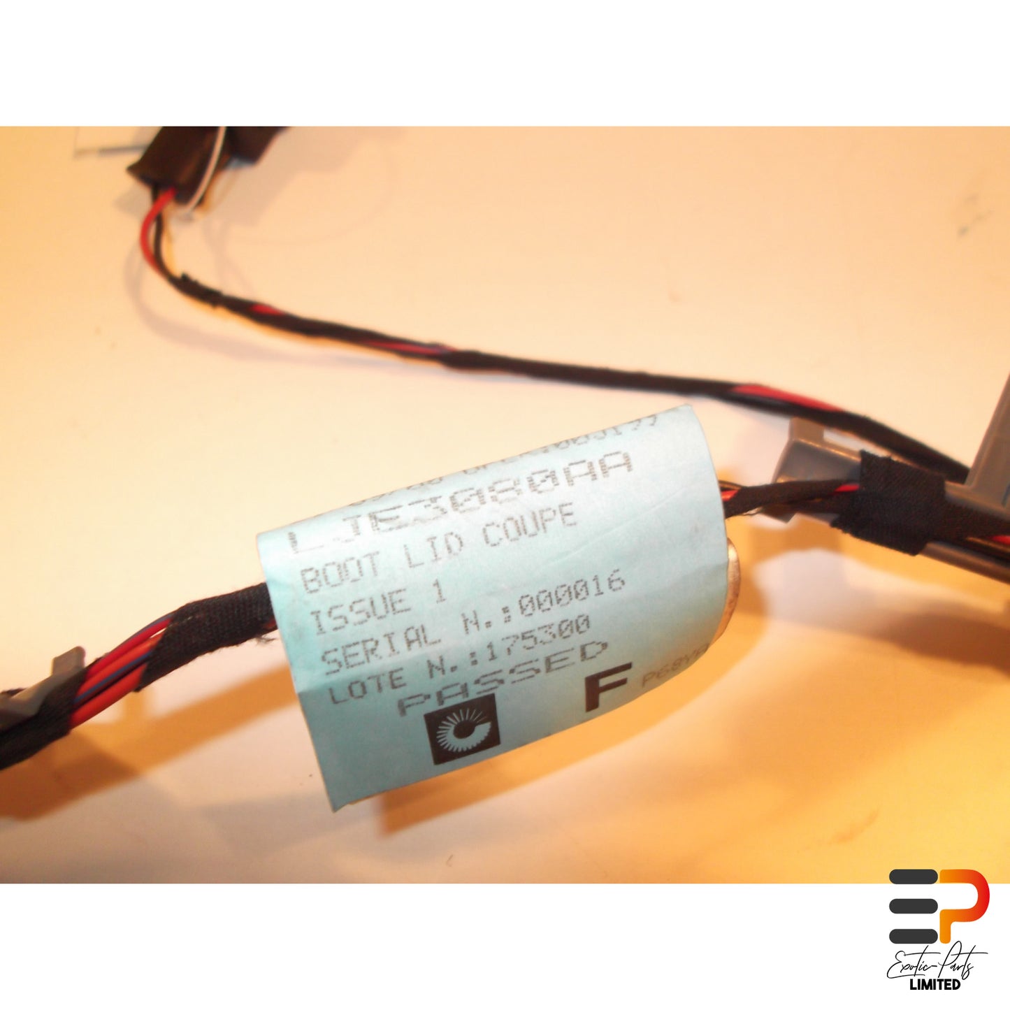 Jaguar XK8 XKR Coupe Cable Harness Tailgate LJE3080AA picture 2