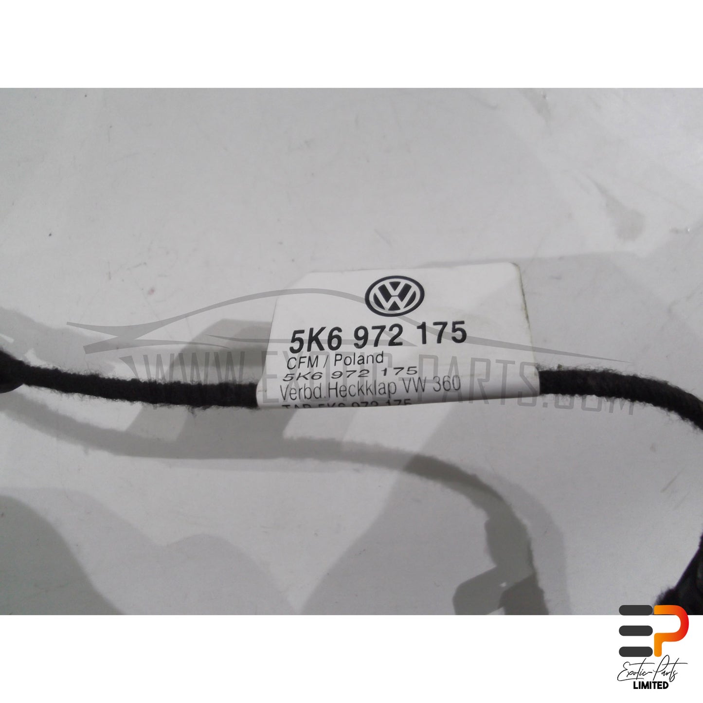 VW Golf VI Mk6 GTI 2.0 TSI Cable Harness Tailgate 5K6972175 picture 2