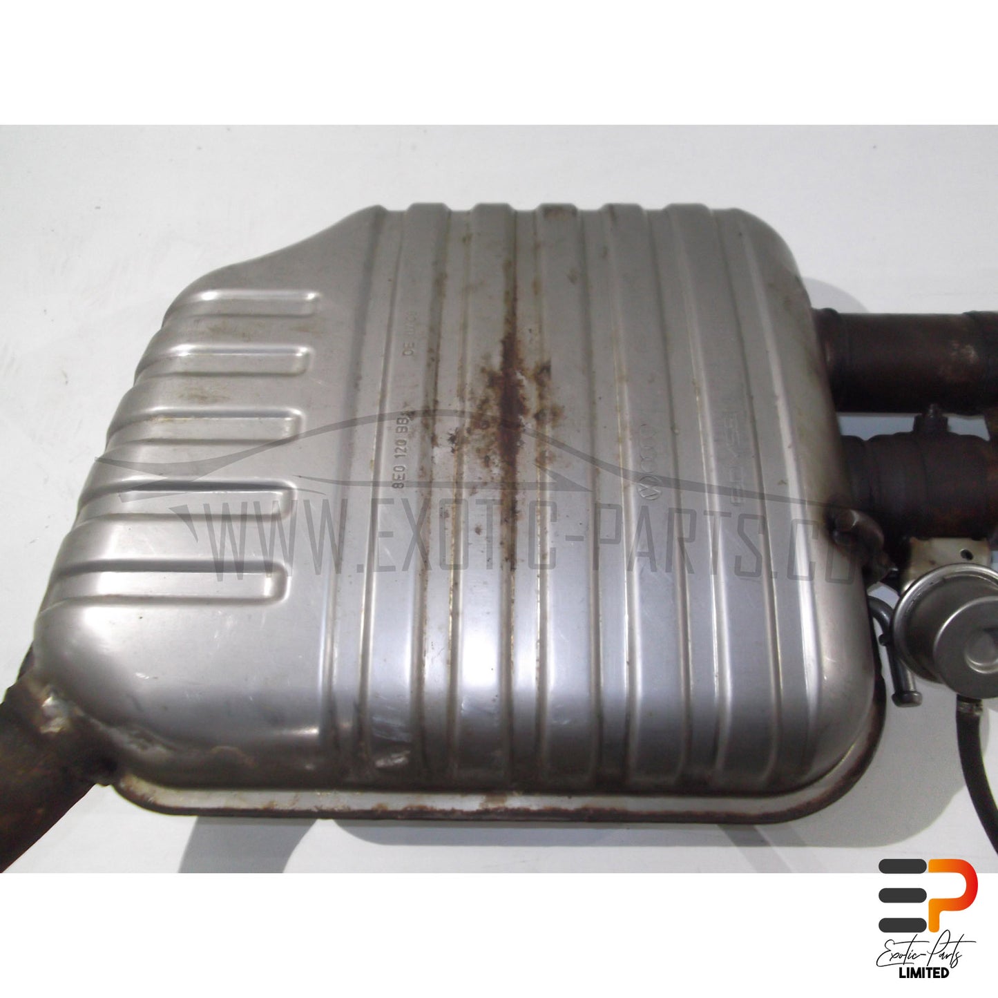 Audi RS4 Avant Exhaust Muffler 8E0253611FL Left picture 2