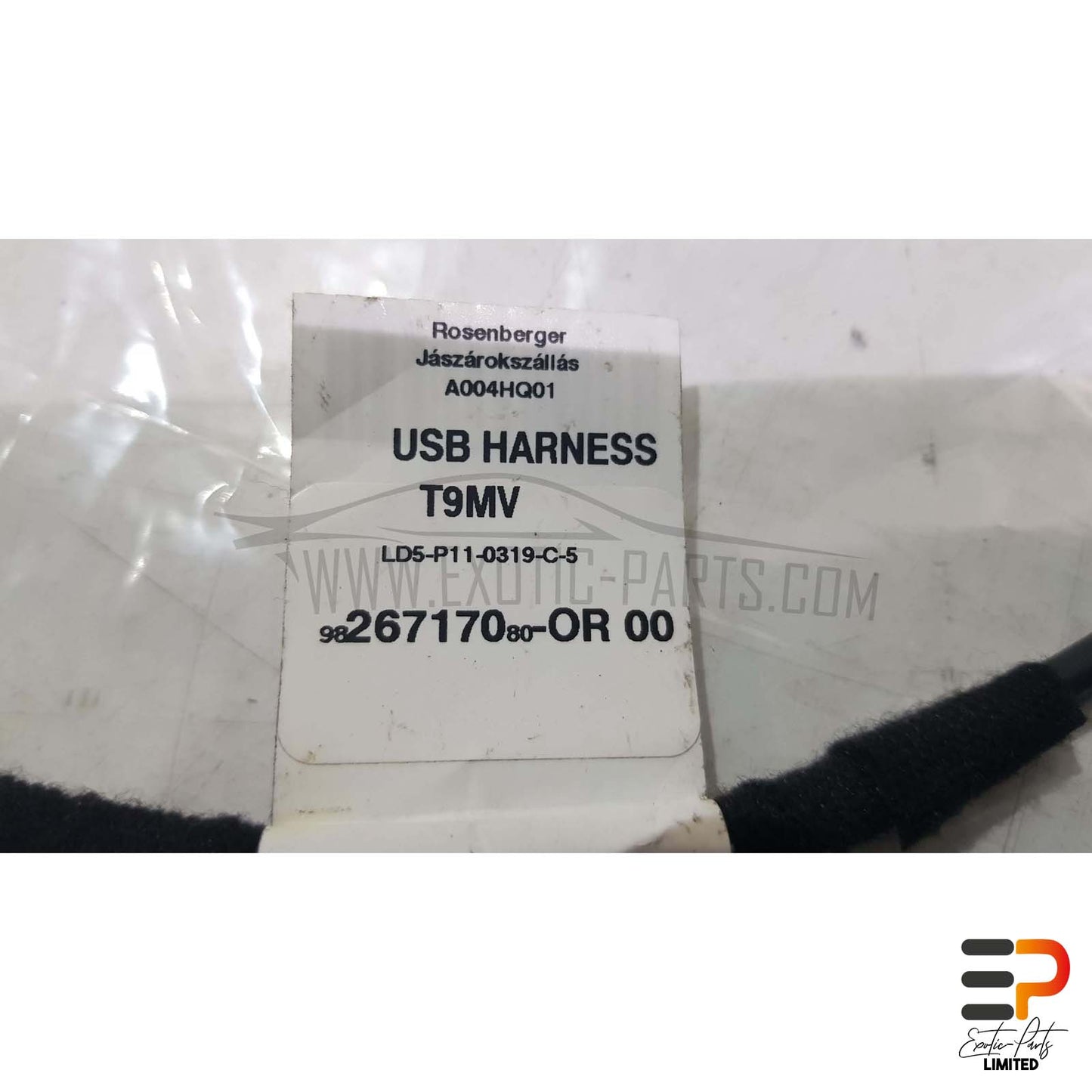 Peugeot 308 SW II T9 Break 1.5 HDI Usb Harness 9826717080 picture 2
