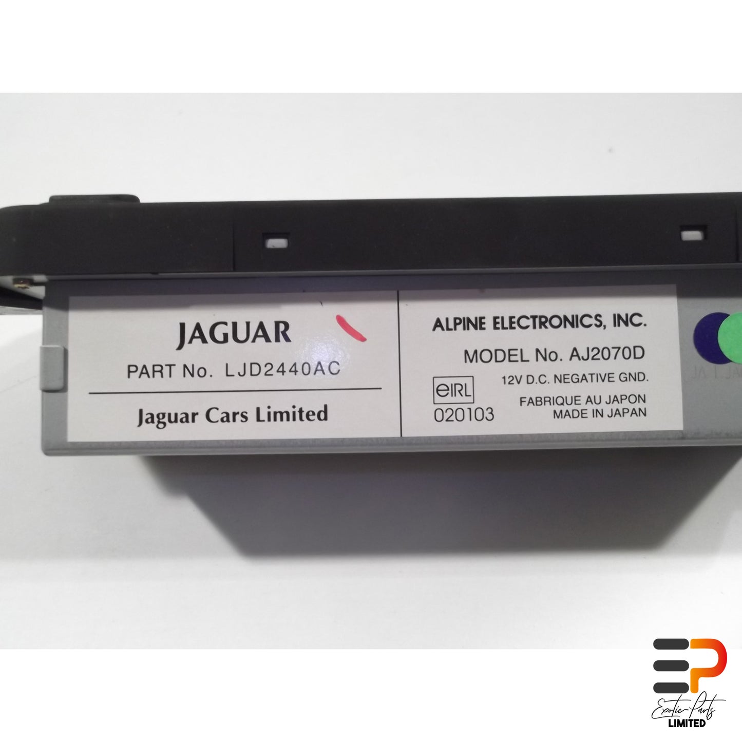 Jaguar XK8 XKR Coupe Navigation Computer LJD2440AC picture 2