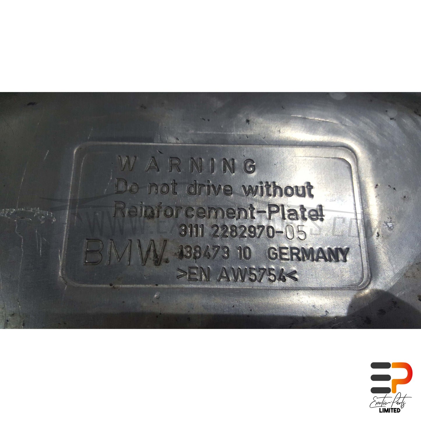 BMW E63 M6 S85 Coupe Plate Axle Carrier 31.11-2282970 picture 2