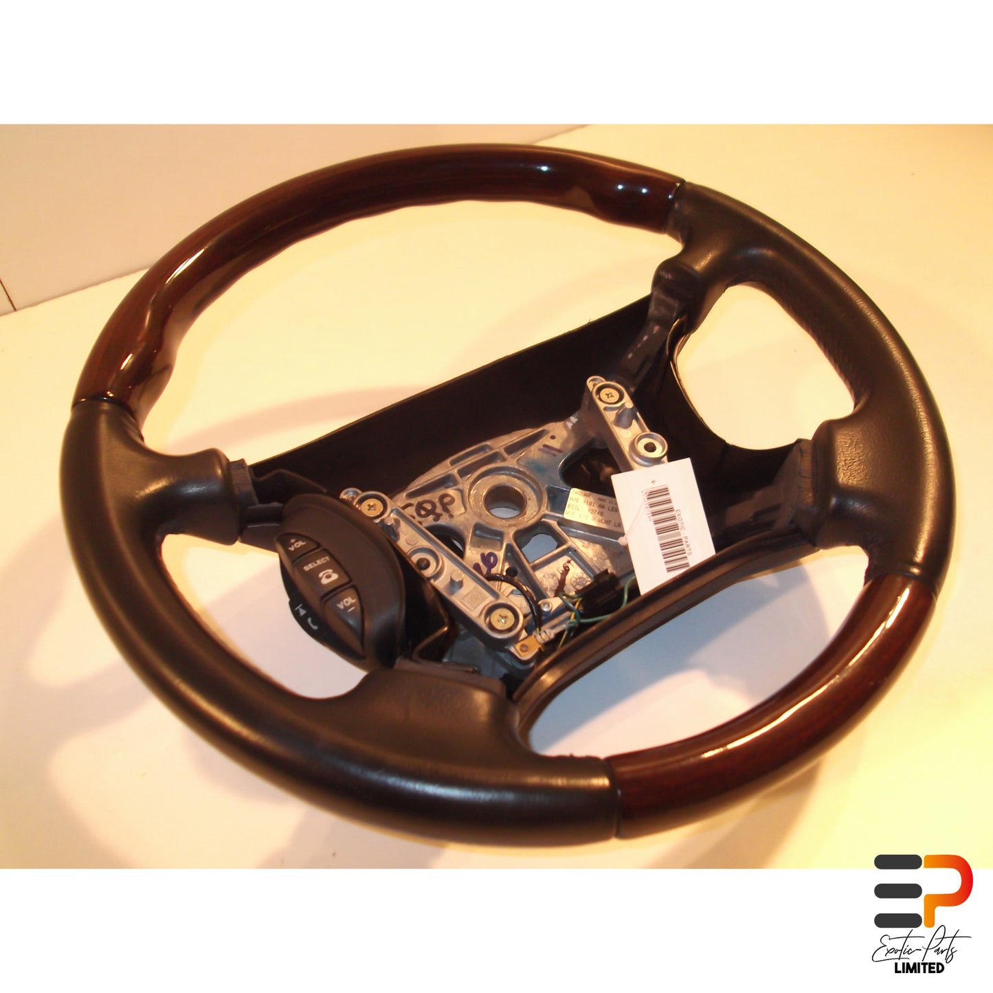 Jaguar XK8 XKR Coupe Steering Wheel HJE9181AALEG picture 3