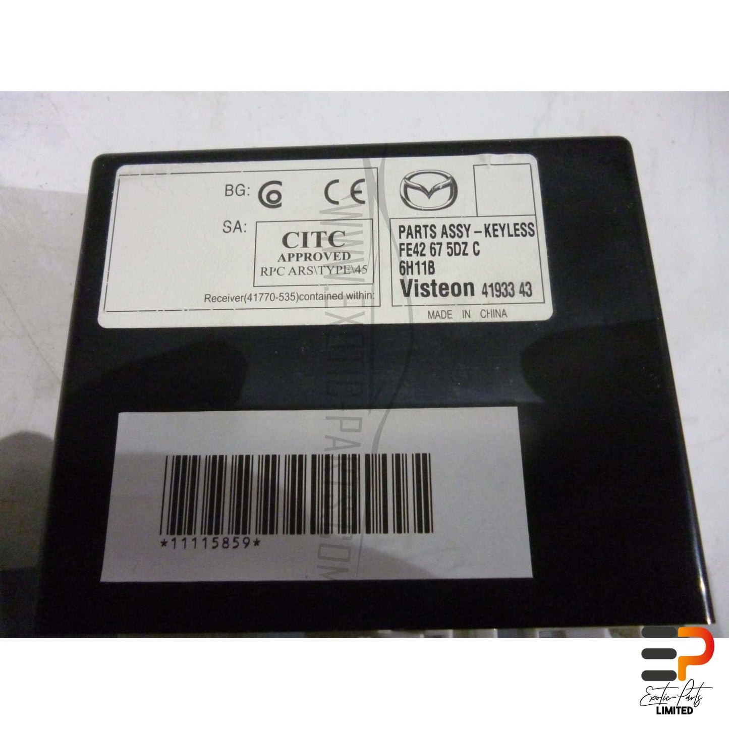 Mazda RX-8 SE 170 KW Control Unit Module FE42675DZ C picture 3