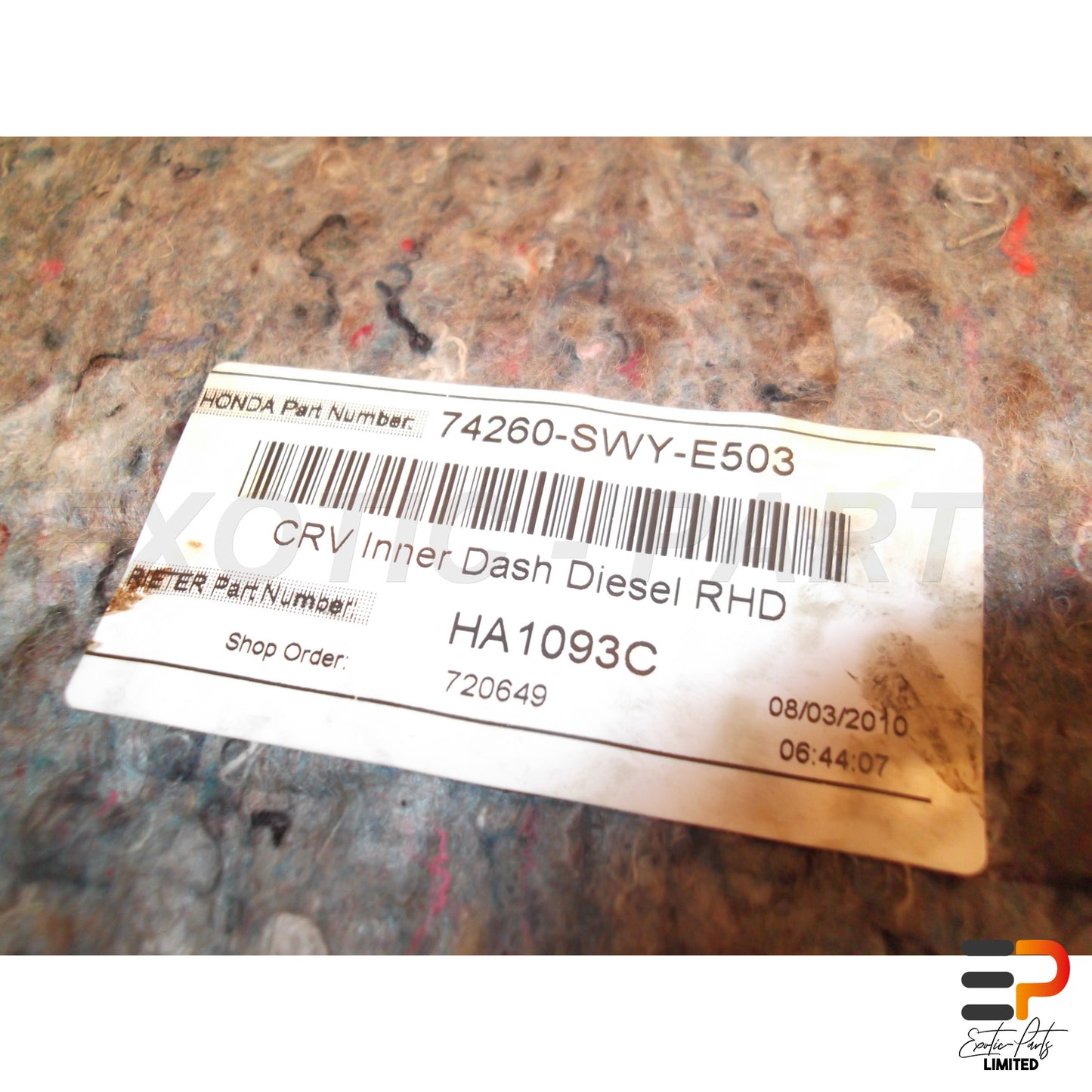 Honda CR-V 2.2 i-DTEC Isulator 74260-swy-e50 picture 3