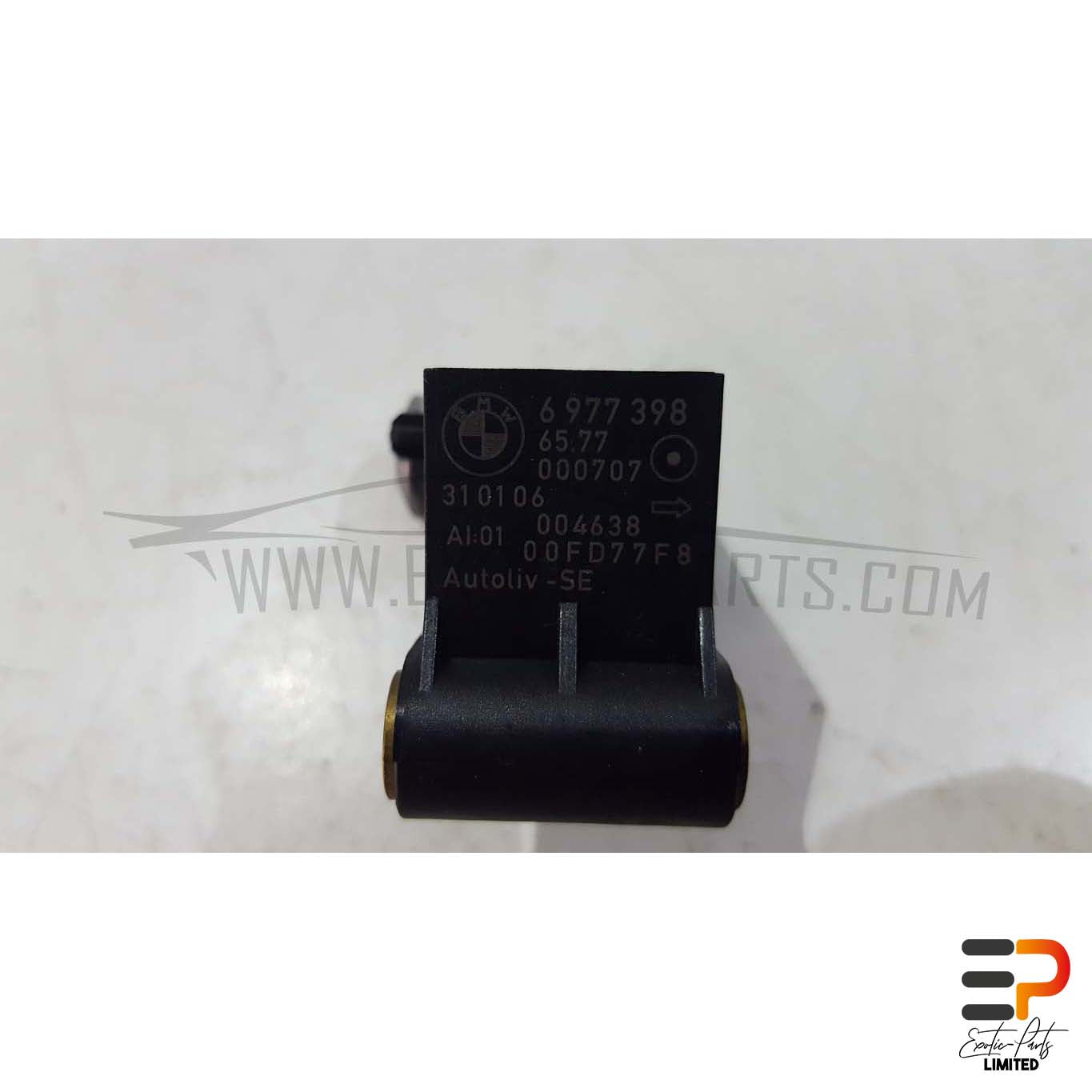 BMW E63 M6 S85 Coupe Airbag Crash Sensor 65.77-6977398 picture 3