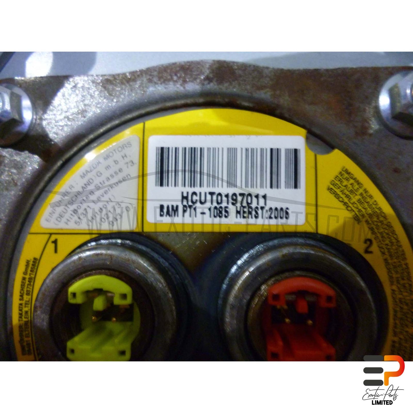 Mazda RX-8 SE 170 KW Driver Steering Wheel Airbag System F151-57-K00E 02 picture 3