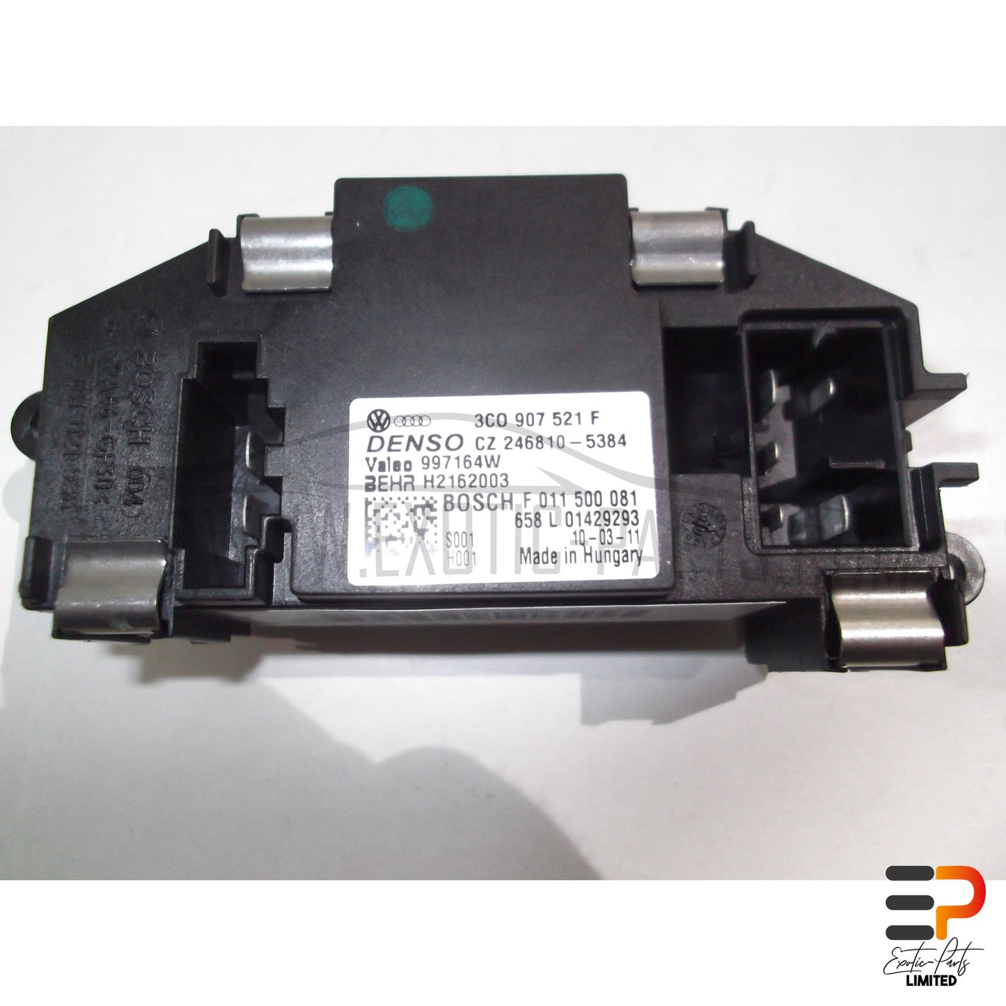 VW Golf VI Mk6 GTI 2.0 TSI Blower Regulator 3C0907521F picture 3