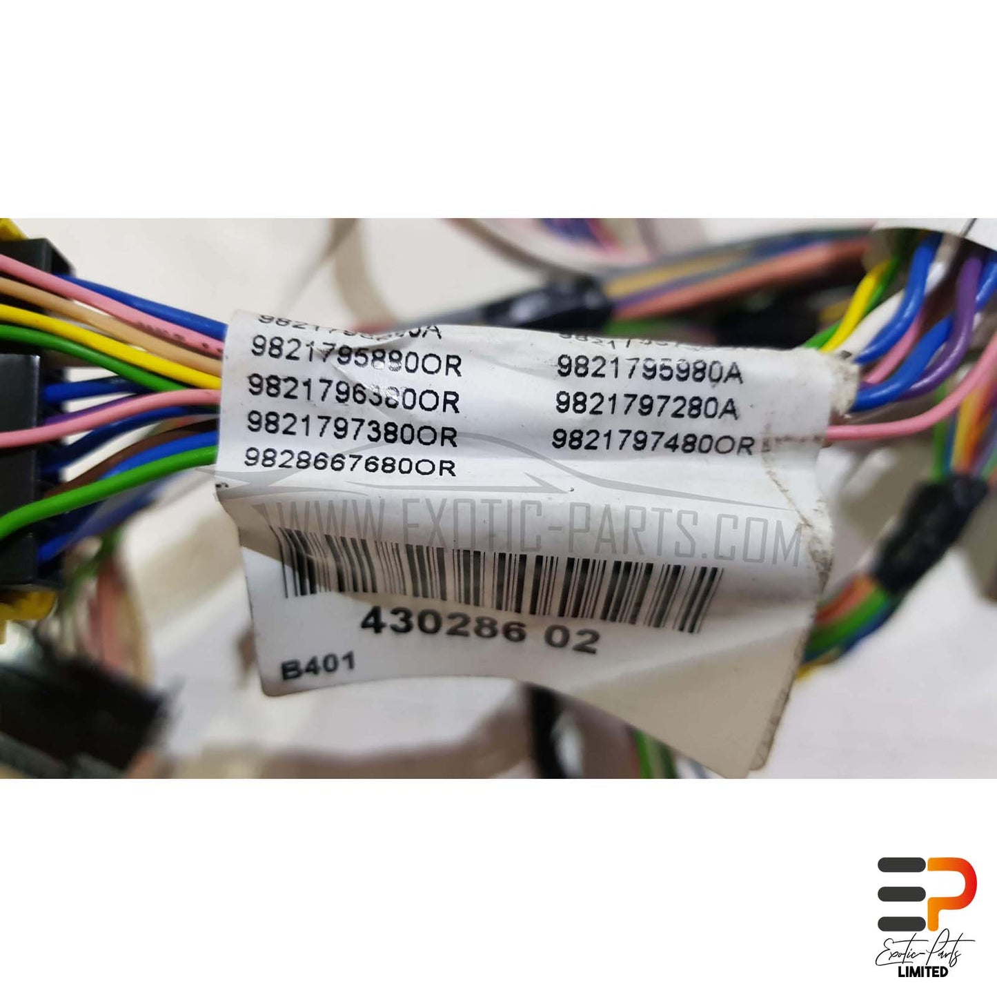 Peugeot 308 SW II T9 Break 1.5 HDI Cockpit Cable Harness 1637202080 picture 4