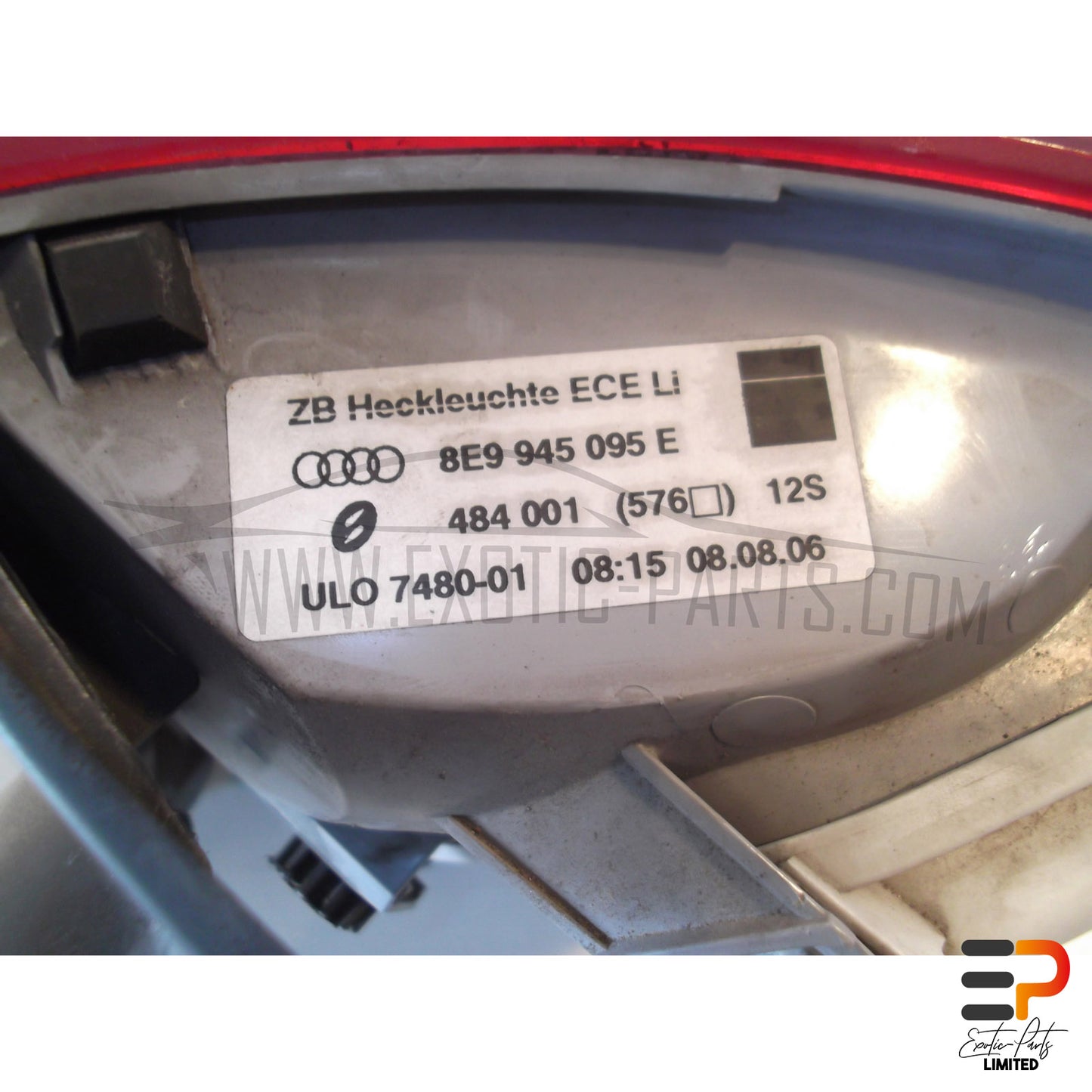 Audi RS4 Avant Rear Light 8E9945095E Left picture 4