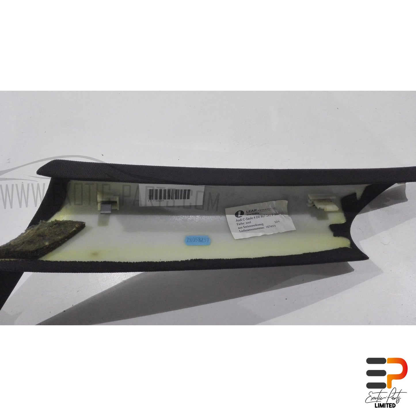 Audi S8 4.2 Quattro Trim C-Pillar 4D0867241J 30N Left picture 4