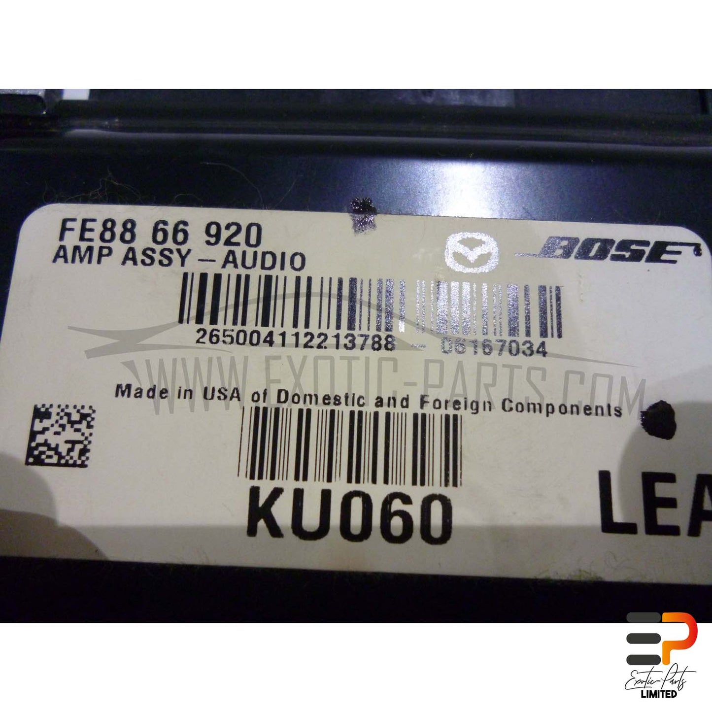 Mazda RX-8 SE 170 KW Amplifier FE88-66-920 picture 5