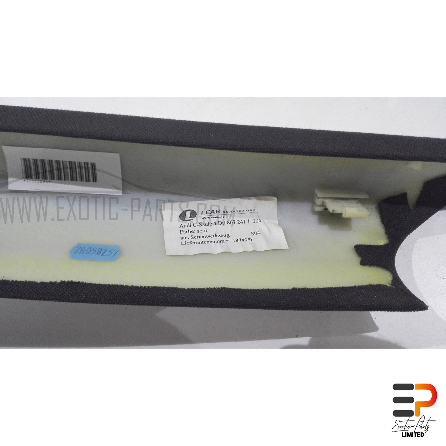 Audi S8 4.2 Quattro Trim C-Pillar 4D0867241J 30N Left picture 5