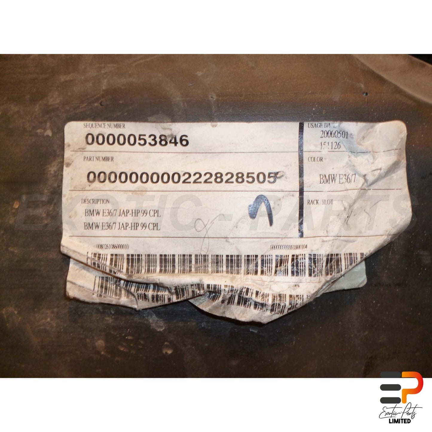 BMW Z3 M COUPE M3 Tank 16.11-1183548 picture 5