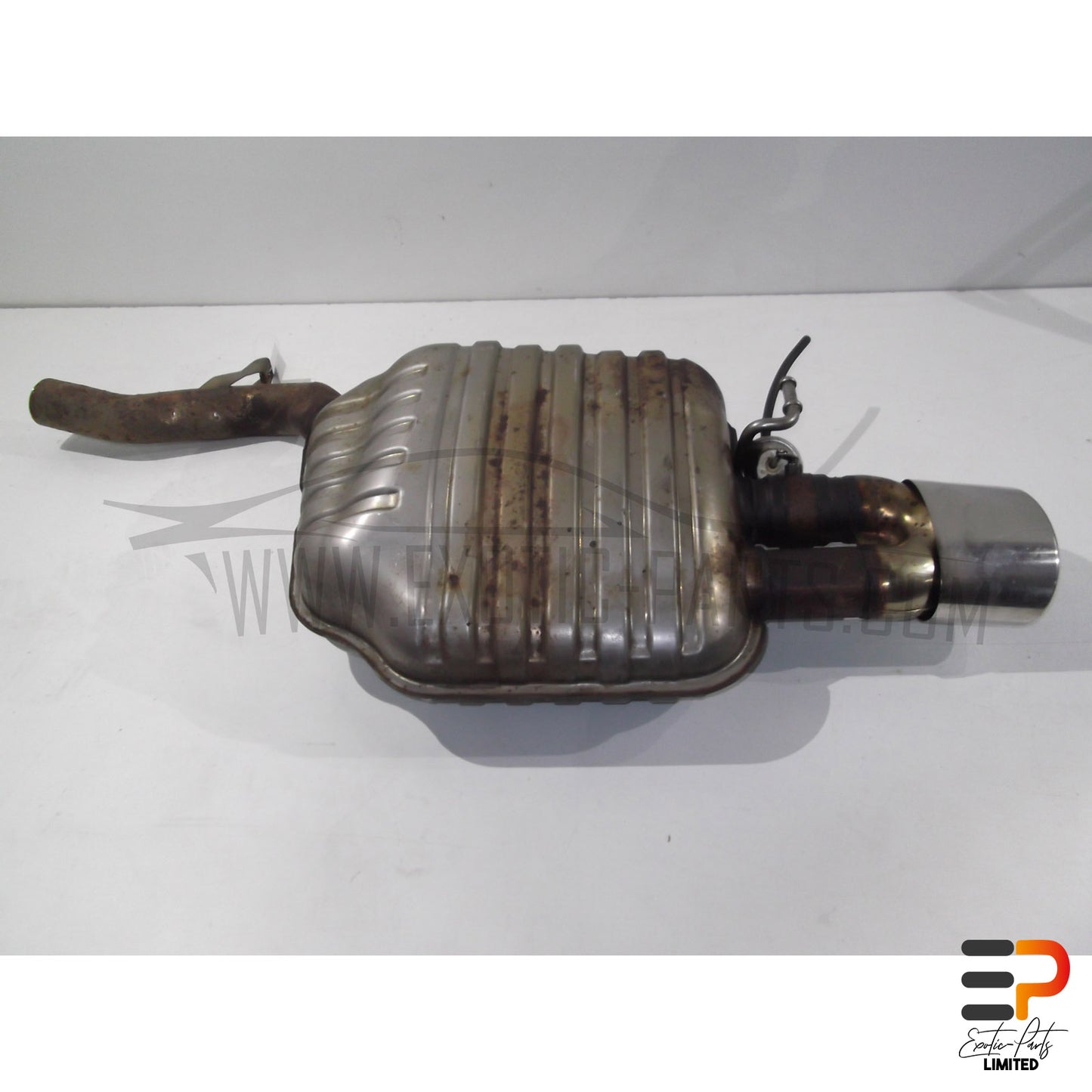 Audi RS4 Avant Exhaust Muffler 8E0253611FL Left picture 6