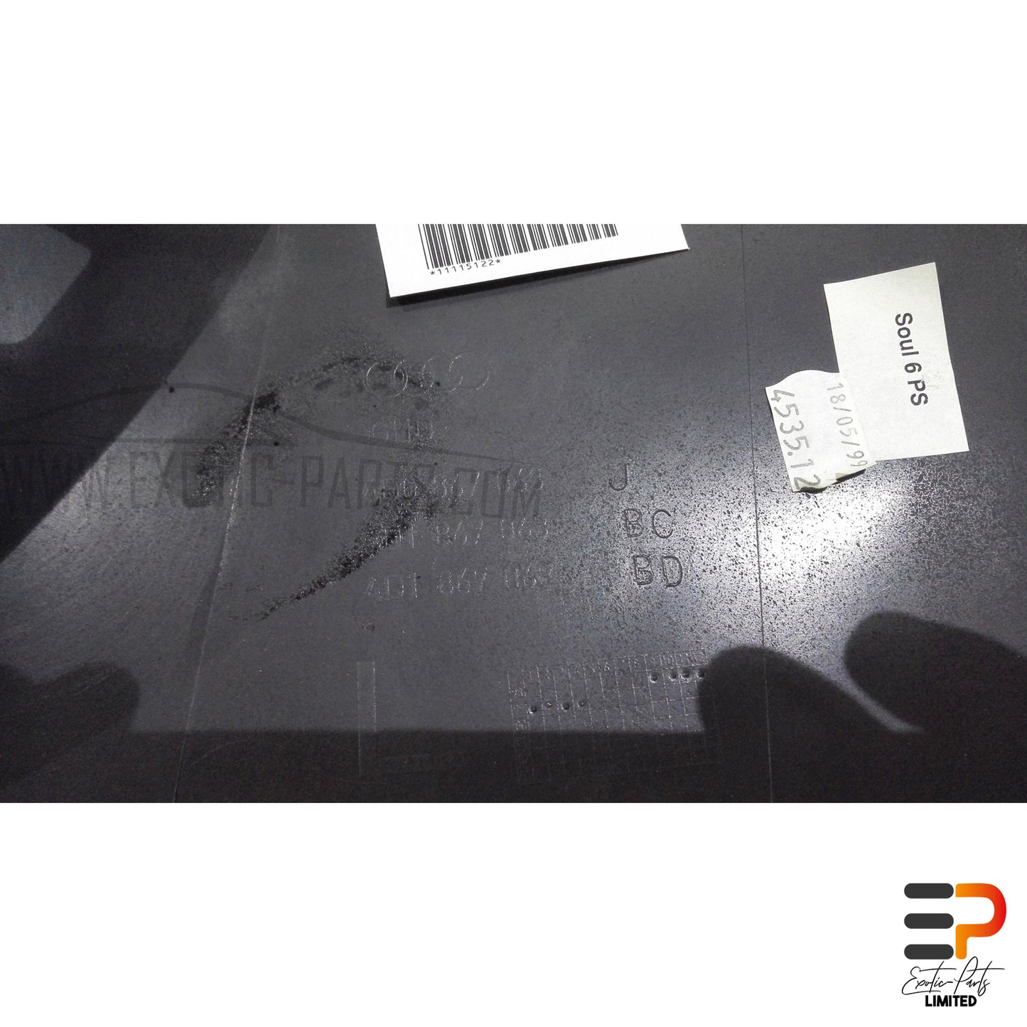 Audi S8 4.2 Quattro Trim B-Pillar 4D1867243BA 6PS Left picture 6