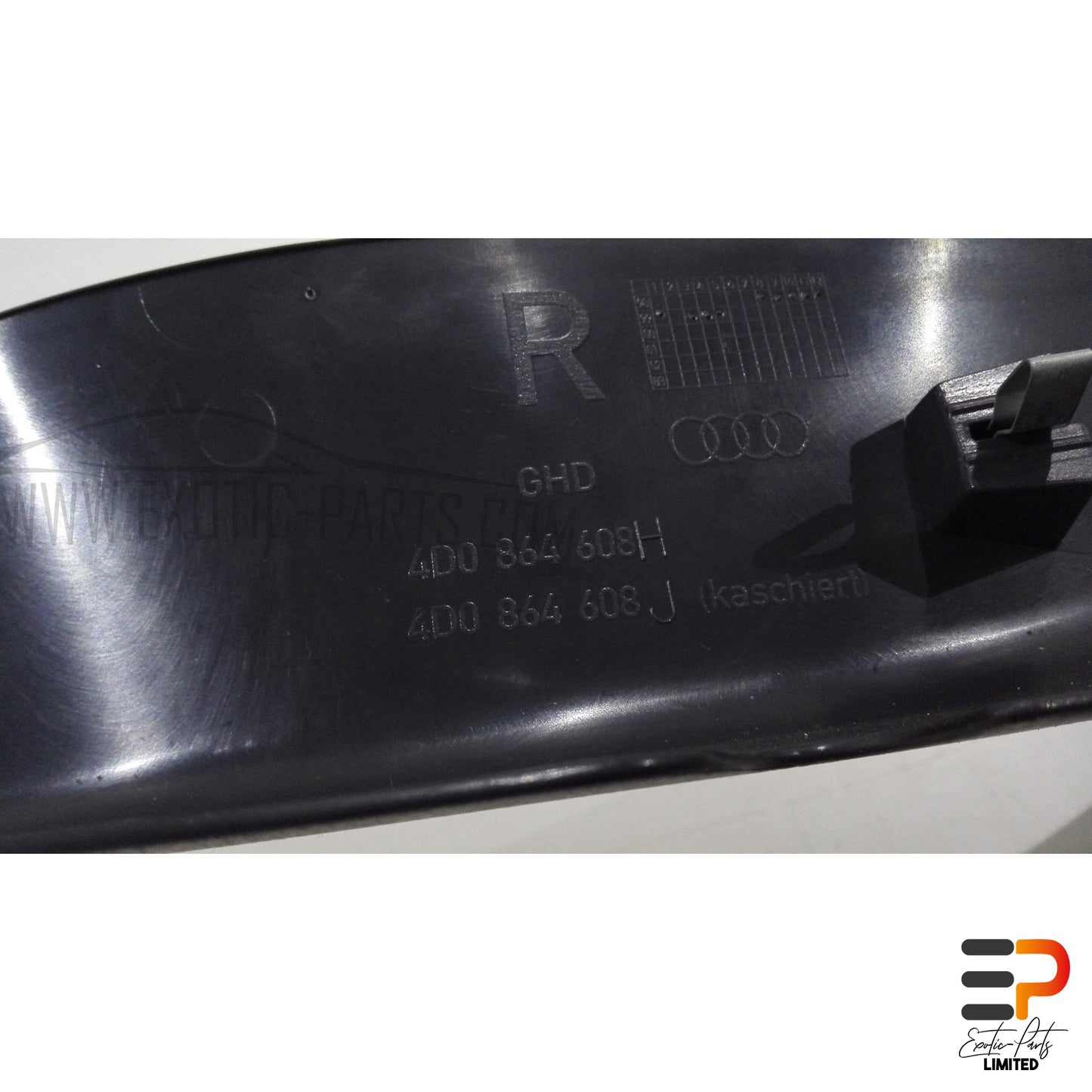 Audi S8 4.2 Quattro Trim C-Pillar 4D0864608J 6PS Right picture 7