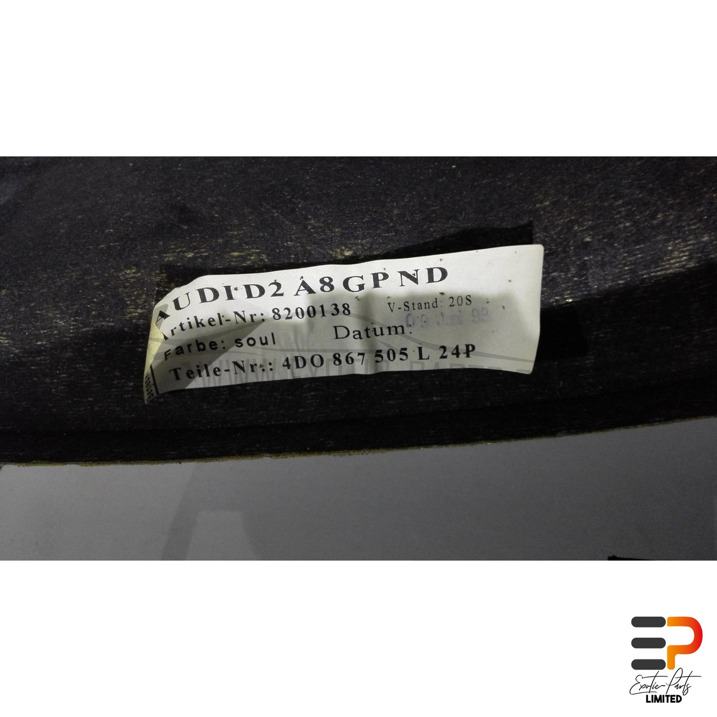 Audi S8 4.2 Quattro Headliner 4D0867505L 24P picture 8
