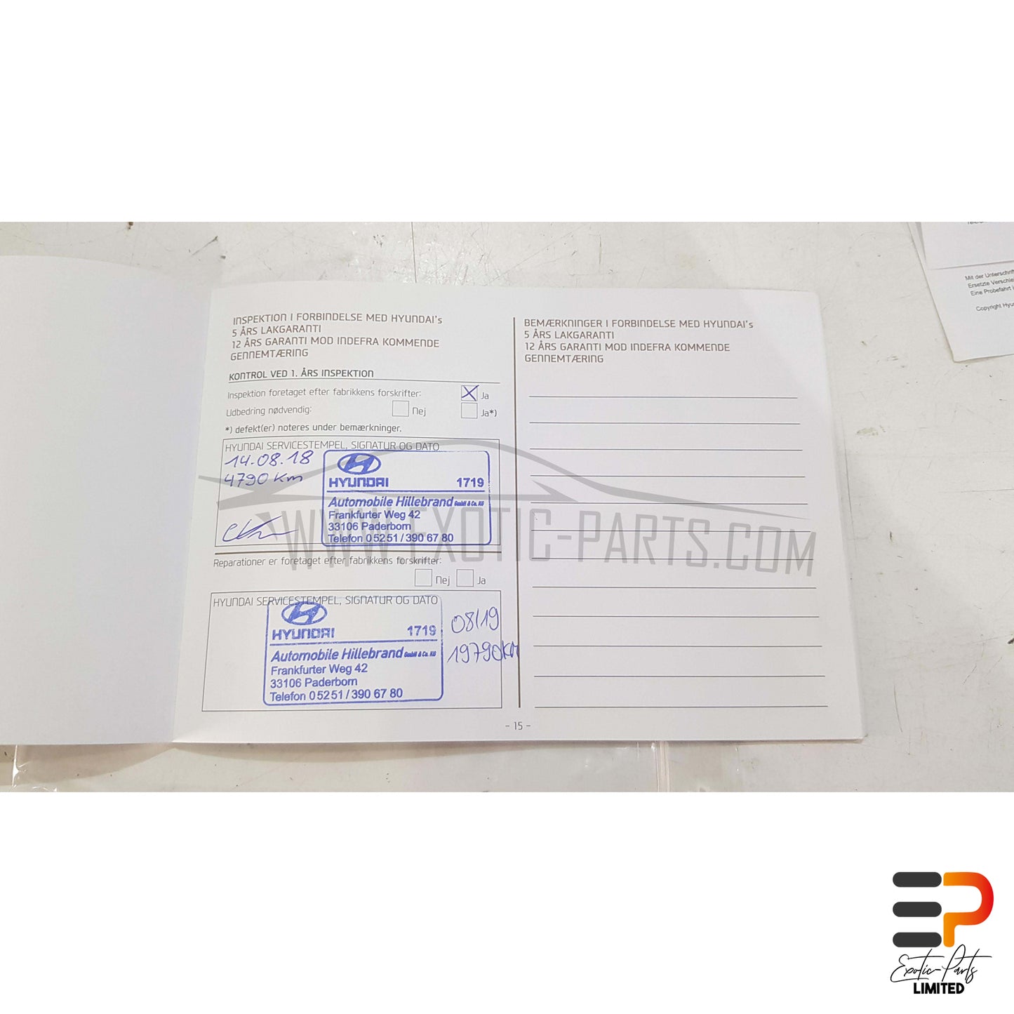 Hyundai I30 PDE CW 1.4 T-GDI Engine | In mint condition (14628 KM) 77AQ1-03F00 picture 9