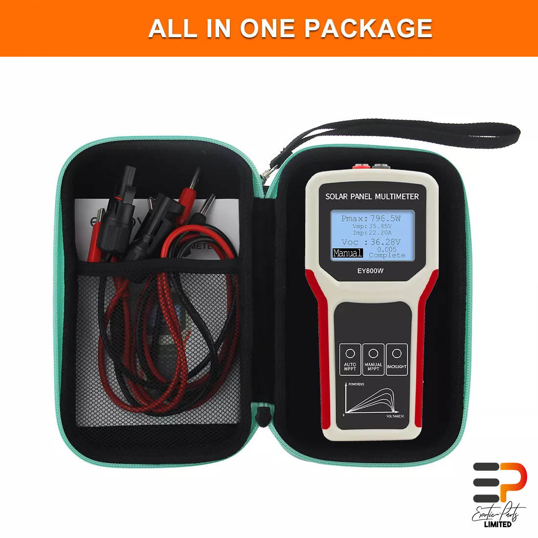 Solar Panel Multimeter Power Mppt Tester EY800W picture 1