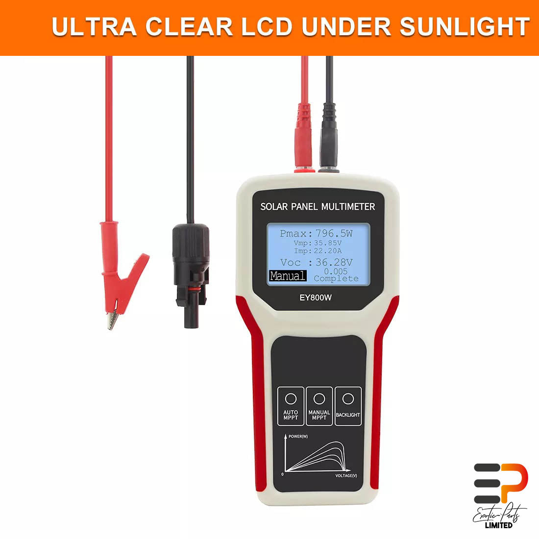 Solar Panel Multimeter Power Mppt Tester EY800W picture 5