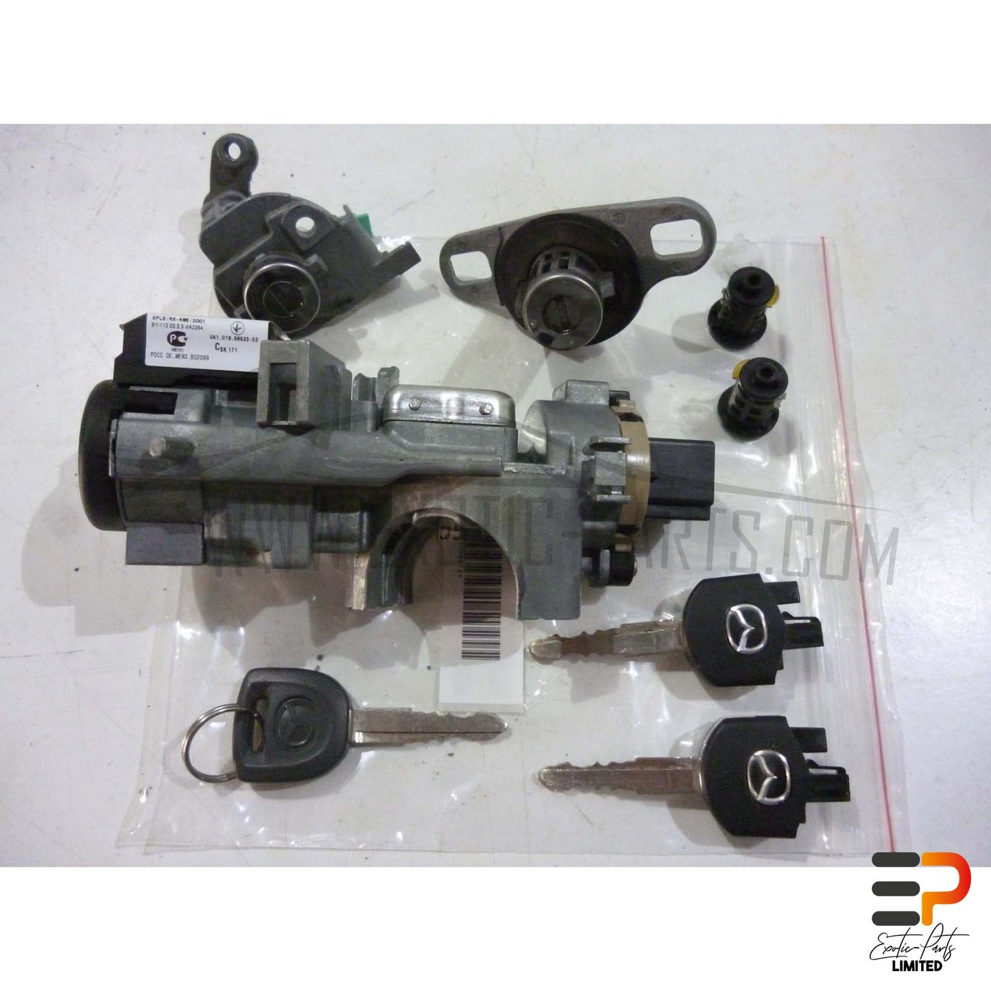 Mazda RX-8 SE 170 KW Lock Set With Key GJ6A-66-938A picture 1