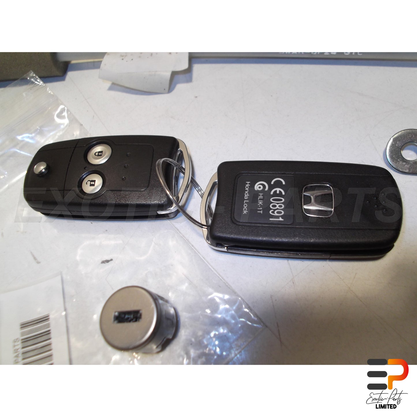 Honda CR-V 2.2 i-DTEC Lock Set With Key 06350-sww-e21 picture 2