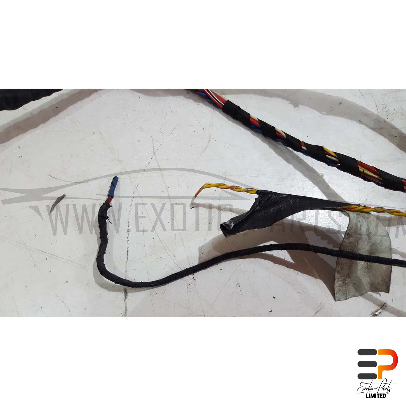 BMW E63 M6 S85 Coupe Wiring Harness Door 61.12-6973897 Left picture 3