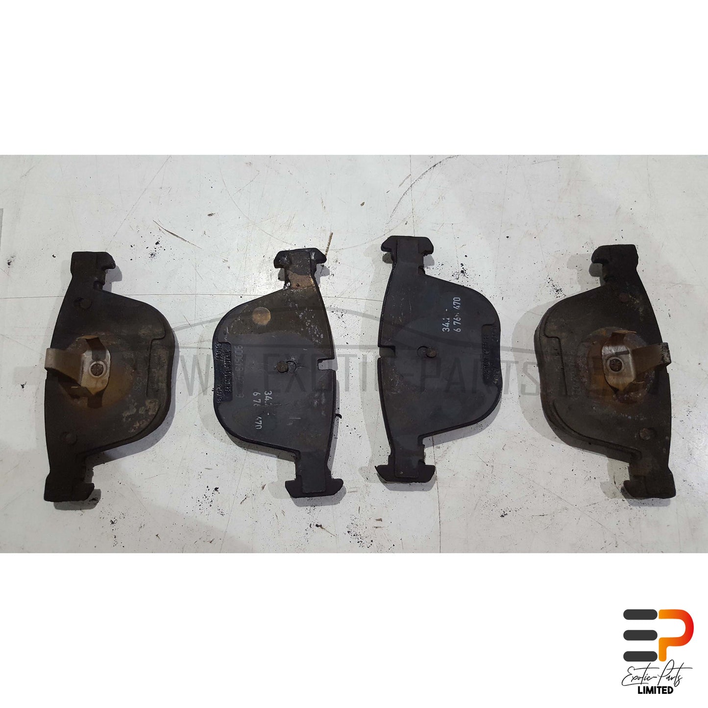 BMW E63 M6 S85 Coupe Brake Pads 34.21-2284296 Rear picture 3