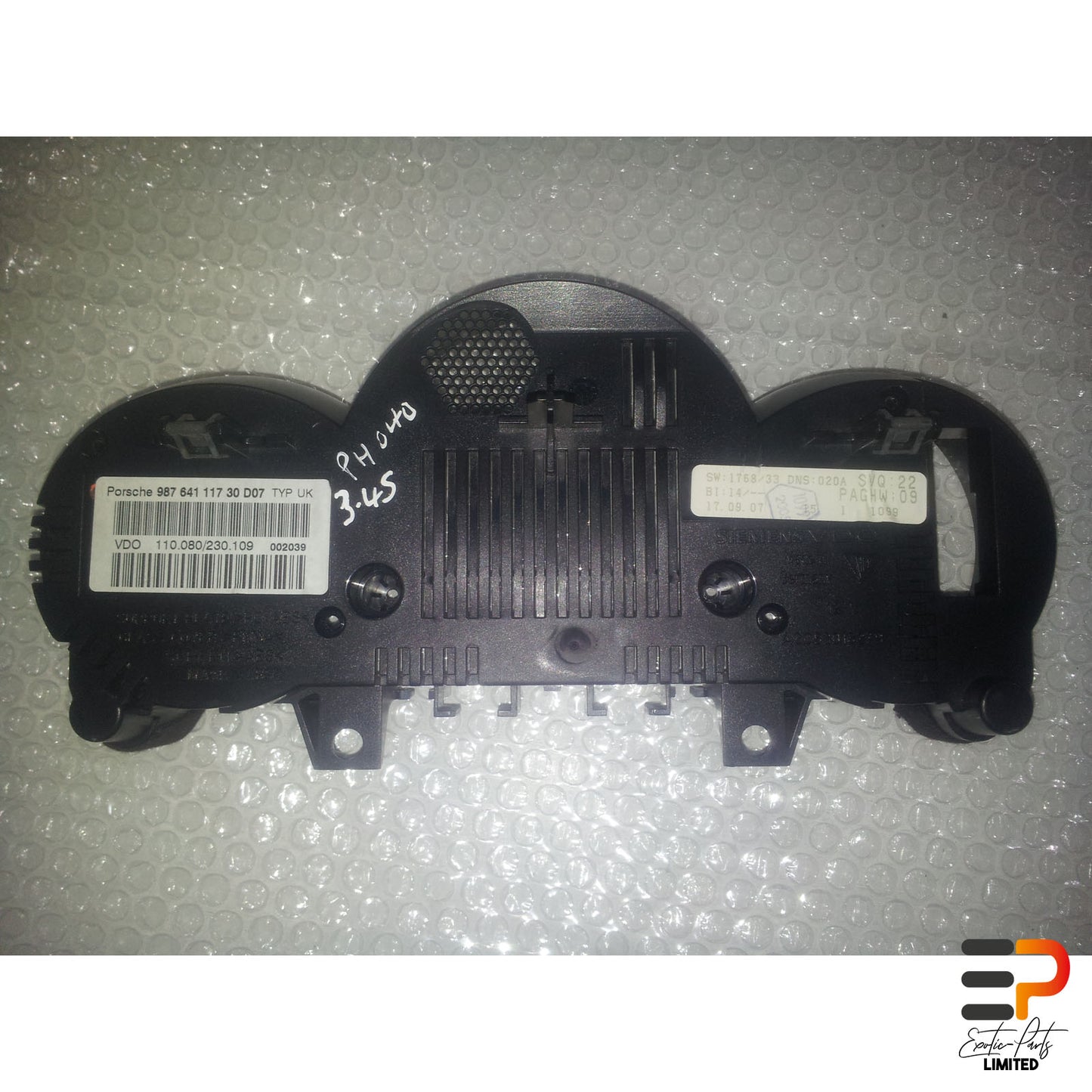 Porsche Cayman S 987 Speedometer Housing 987.641.117.30 D07 Typ UK picture 3