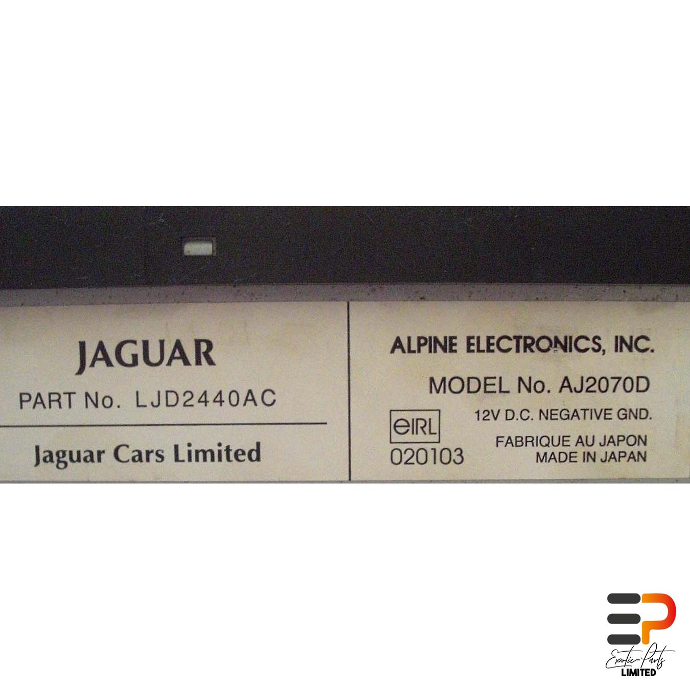 Jaguar XK8 Cabrio Navigation Computer LJD2440AC picture 4