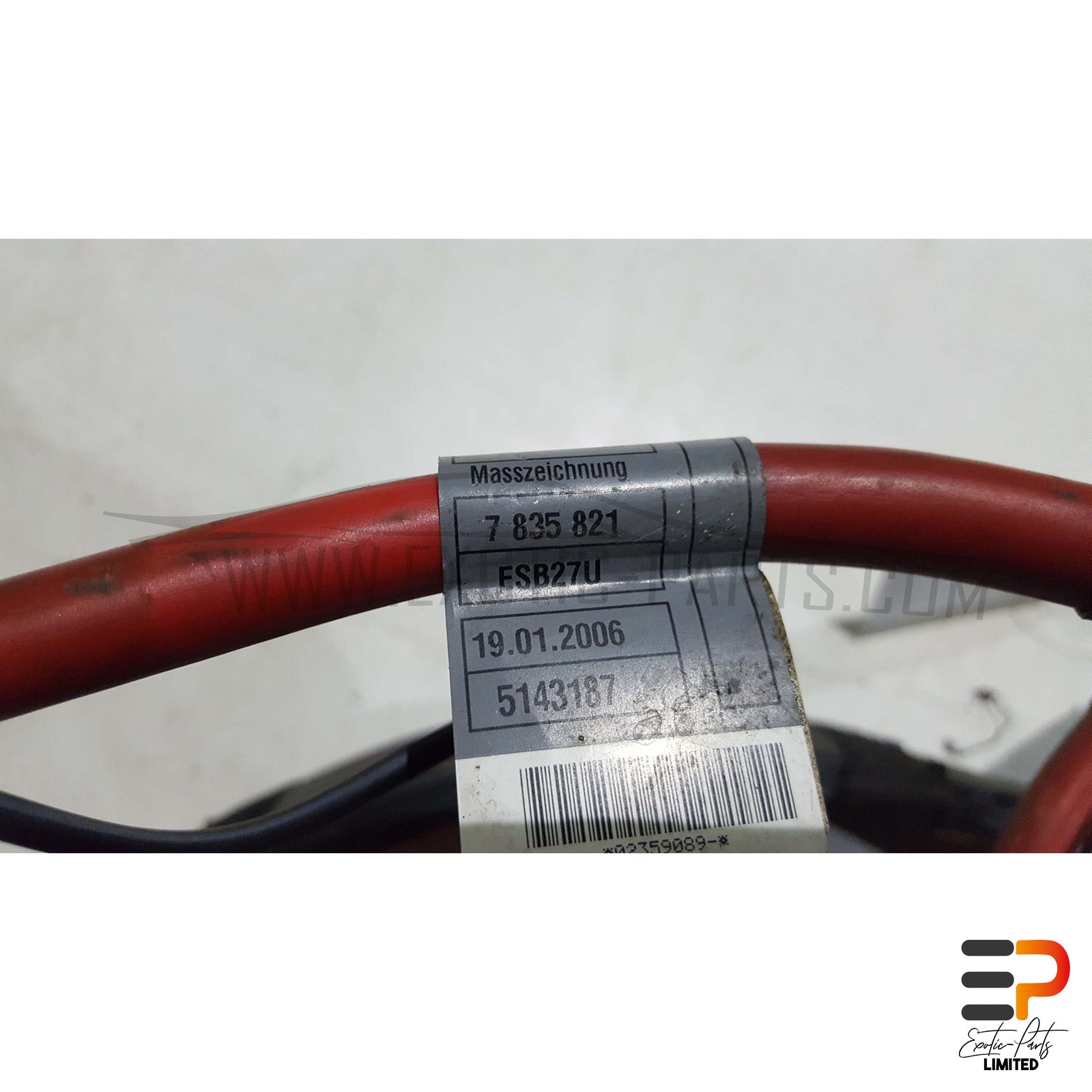 BMW E63 M6 S85 Coupe Positive Cable 61.12-7835821 picture 4