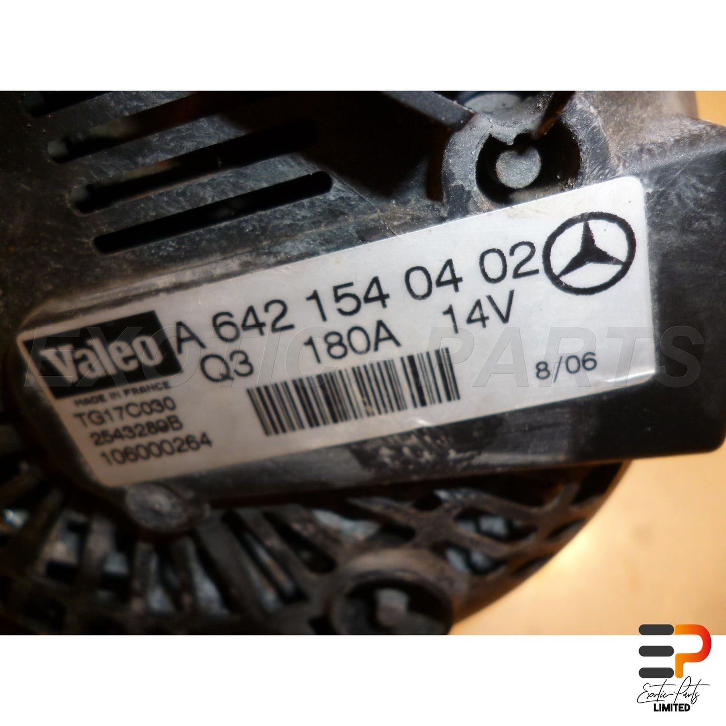 Mercedes Benz E320 T CDI Avantgarde W211 Alternator A6421540402 picture 3