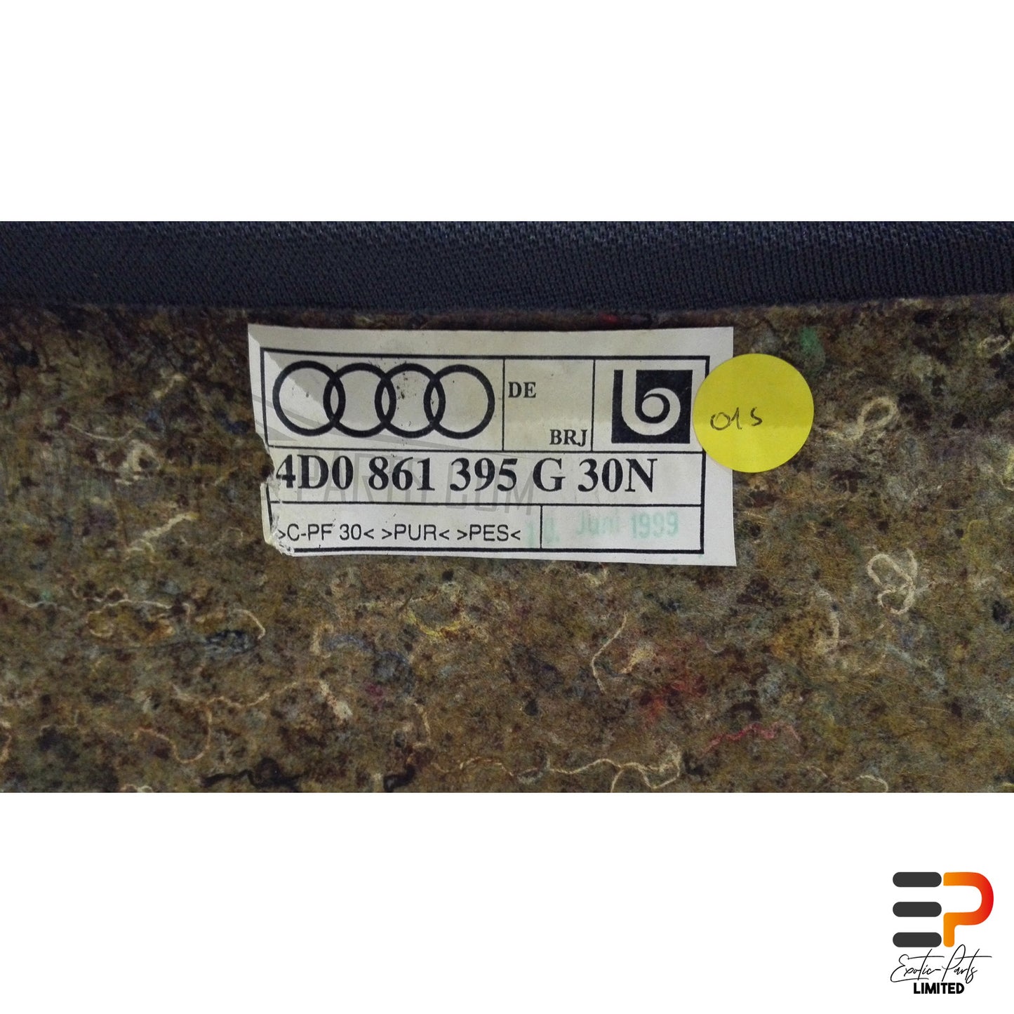 Audi S8 4.2 Quattro Back Shelf 4D0861395G 30N picture 6