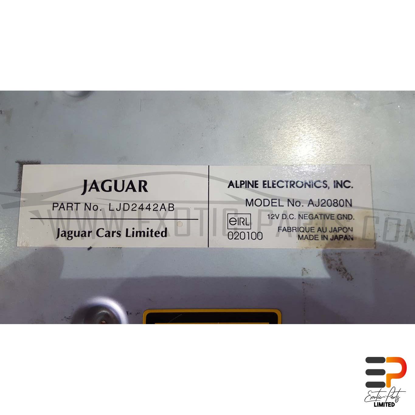 Jaguar XK8 Navigation Computer LJD2442AB picture 7